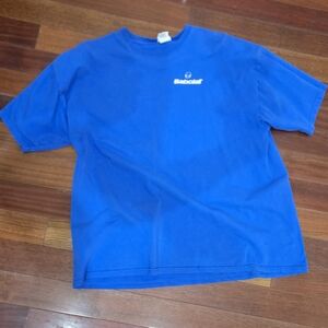 Babolat Gildan Tag Y2K Blue Short Sleeve Tennis Tee